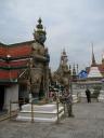 Yaksha (mythical giants) guarding Wat Phra Kaew, housing the Emerald Buddha